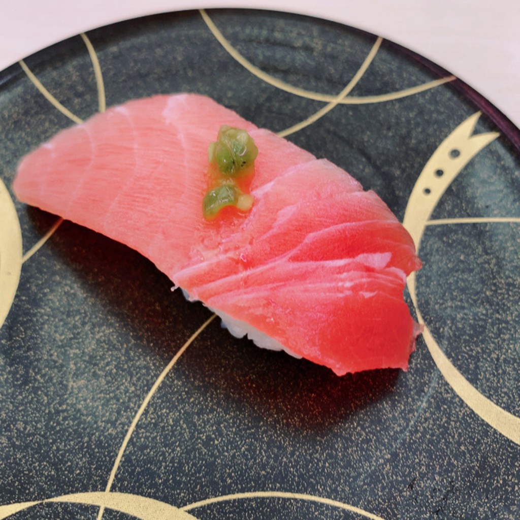 ユーザーが投稿した本鮪中とろの写真 - 実際訪問したユーザーが直接撮影して投稿した槇尾寿司魚べい 新通店の写真