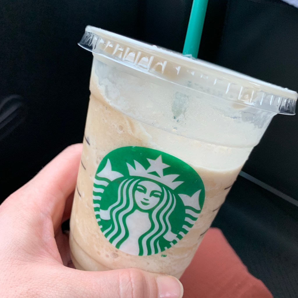 ユーザーが投稿したコーヒーフラペチーノの写真 - 実際訪問したユーザーが直接撮影して投稿した三之丸町カフェスターバックスコーヒー JR福山駅店の写真