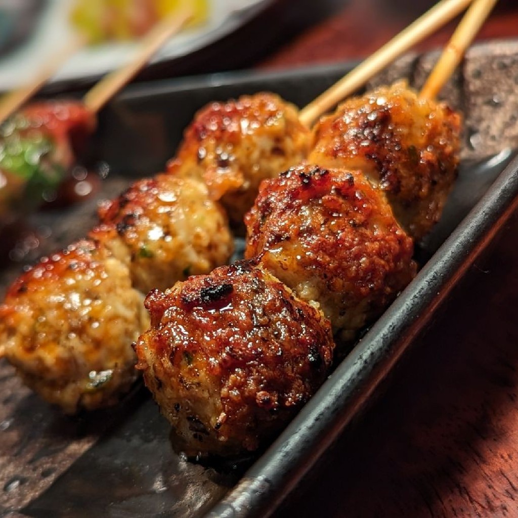 ユーザーが投稿した焼き鳥(レバー、豚レタス、つくね、もも、銀杏、など)の写真 - 実際訪問したユーザーが直接撮影して投稿した桜新町焼鳥まさや 桜新町店の写真