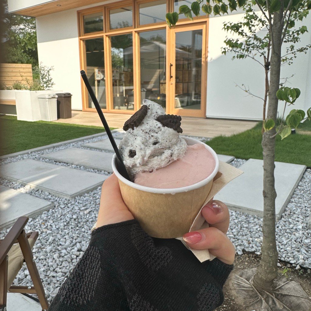 実際訪問したユーザーが直接撮影して投稿した小牧アイスクリームフェリーチェ ジェラートの写真