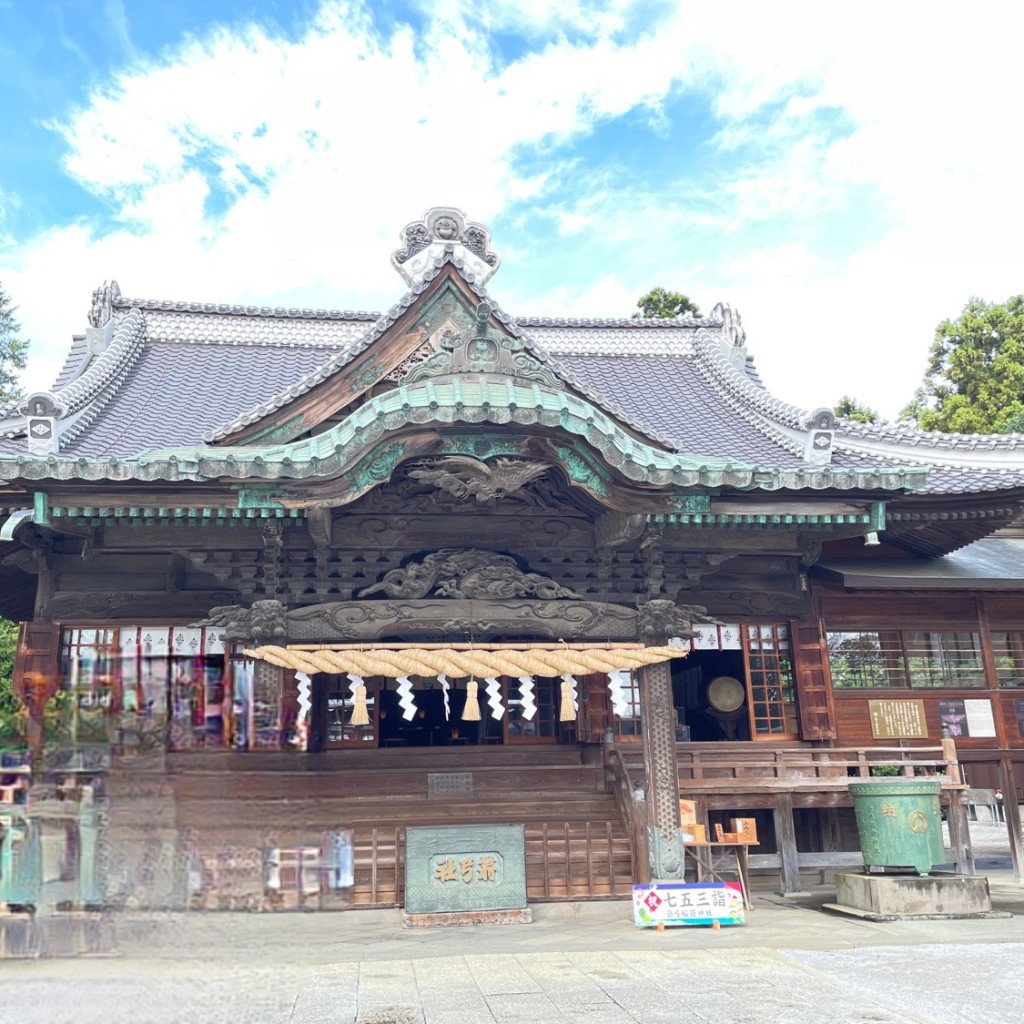 実際訪問したユーザーが直接撮影して投稿した箭弓町文化財箭弓稲荷神社 拝殿の写真