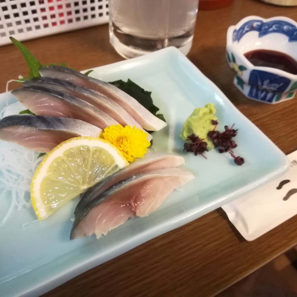 ユーザーが投稿したさば刺の写真 - 実際訪問したユーザーが直接撮影して投稿した町保和食 / 日本料理二幸総本店の写真