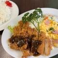 日替わりランチ - 実際訪問したユーザーが直接撮影して投稿した内平野町洋食グリルABCの写真のメニュー情報