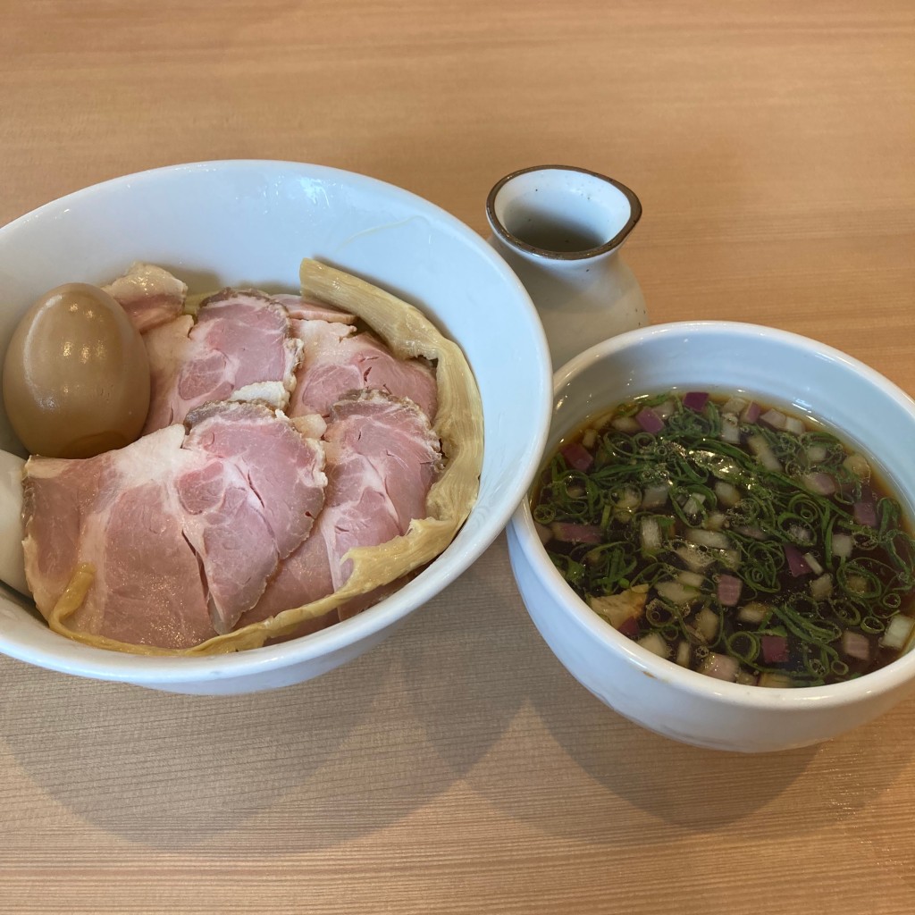 ユーザーが投稿したつけ麺デラックスの写真 - 実際訪問したユーザーが直接撮影して投稿した仙川町ラーメン専門店麺処 かず屋の写真