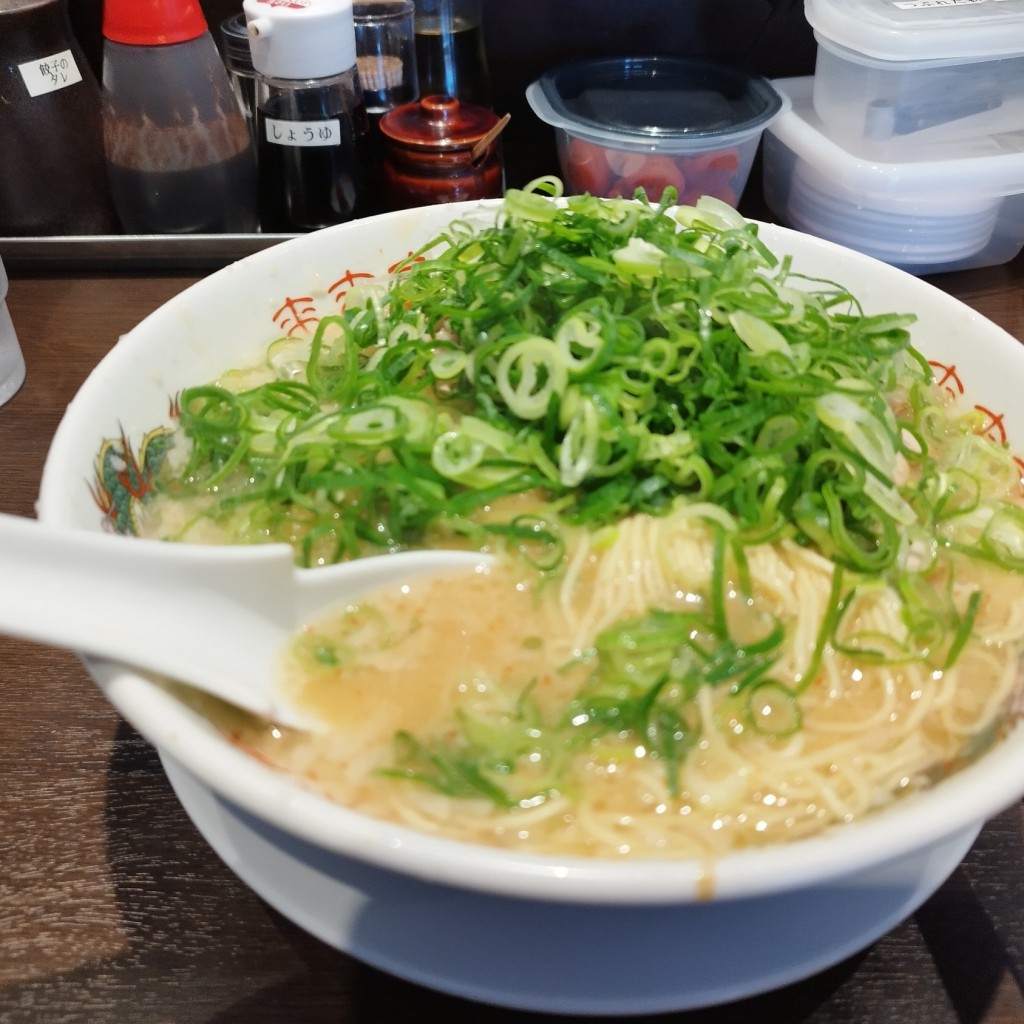 ユーザーが投稿したこってりラーメンの写真 - 実際訪問したユーザーが直接撮影して投稿した鏡島西ラーメン専門店来来亭 西岐阜店の写真