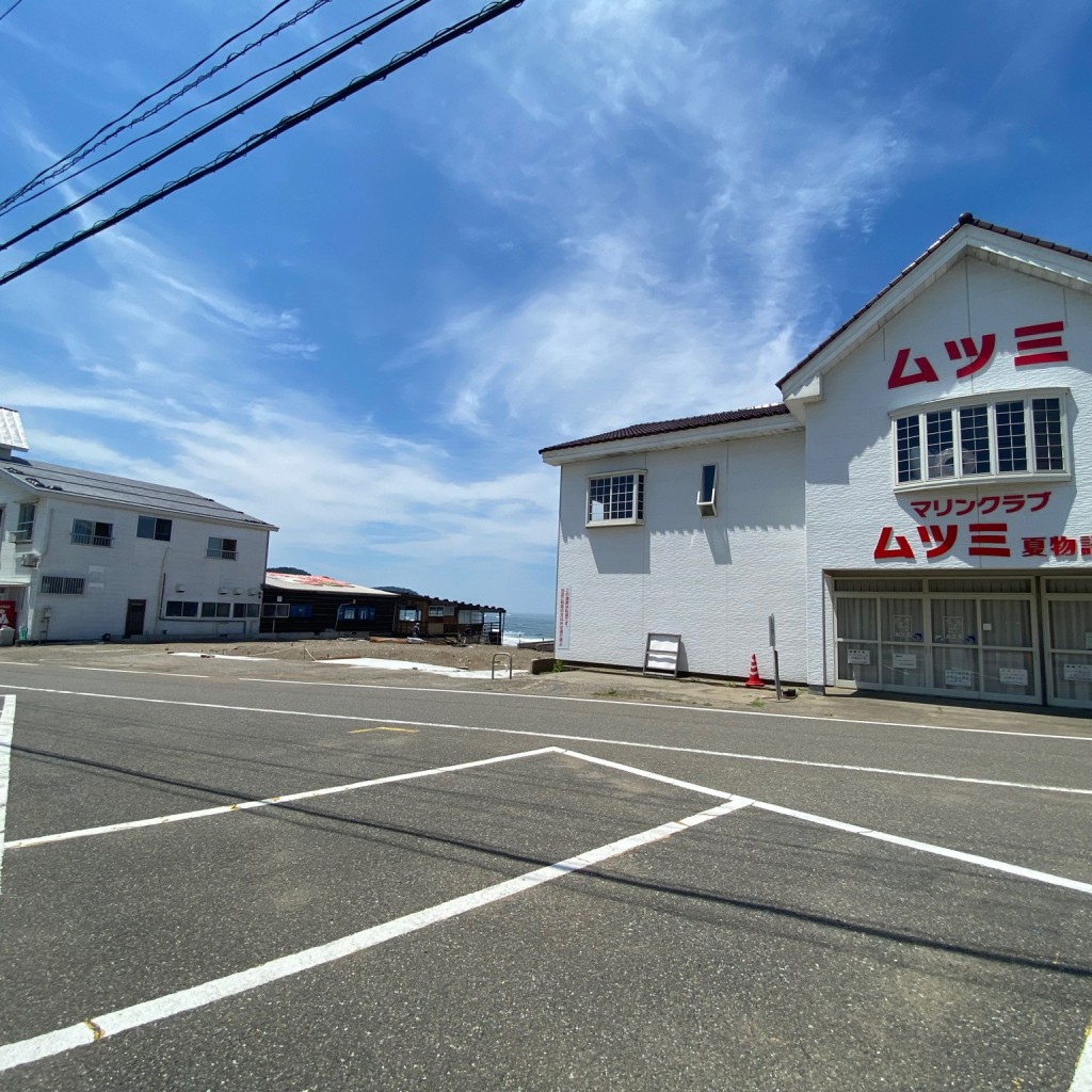 実際訪問したユーザーが直接撮影して投稿した西山町石地海の家大海ビーチハウスの写真