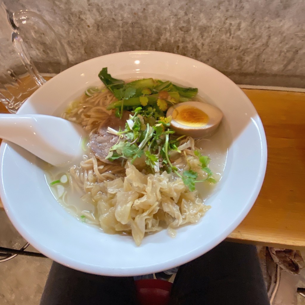 ユーザーが投稿した魚羊湯 [麺]の写真 - 実際訪問したユーザーが直接撮影して投稿した上野中華料理羊香味坊の写真
