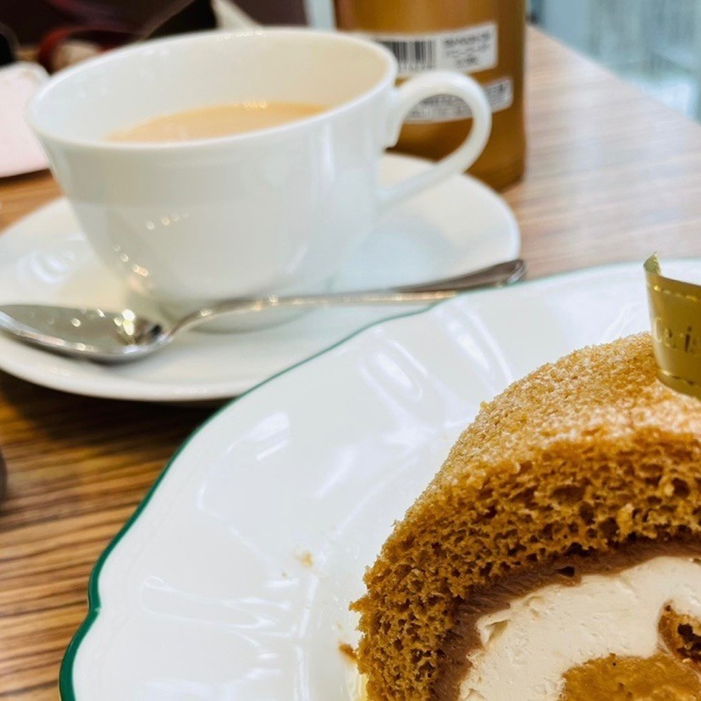 ユーザーが投稿した紅茶の写真 - 実際訪問したユーザーが直接撮影して投稿した北一色ケーキル・スリジェダムール 北一色店の写真