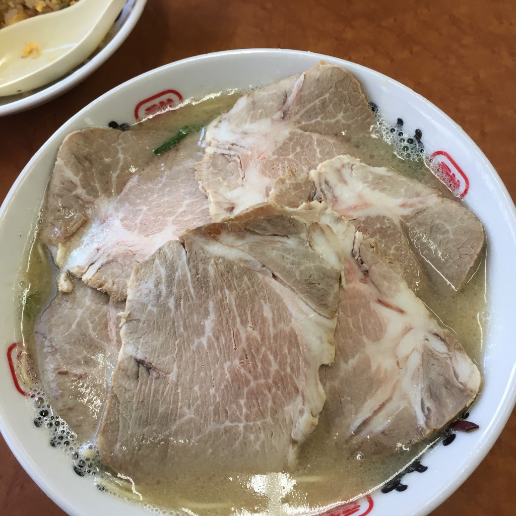 ユーザーが投稿した博多チャーシュー麺の写真 - 実際訪問したユーザーが直接撮影して投稿した下本ラーメン / つけ麺竹林 有田店の写真