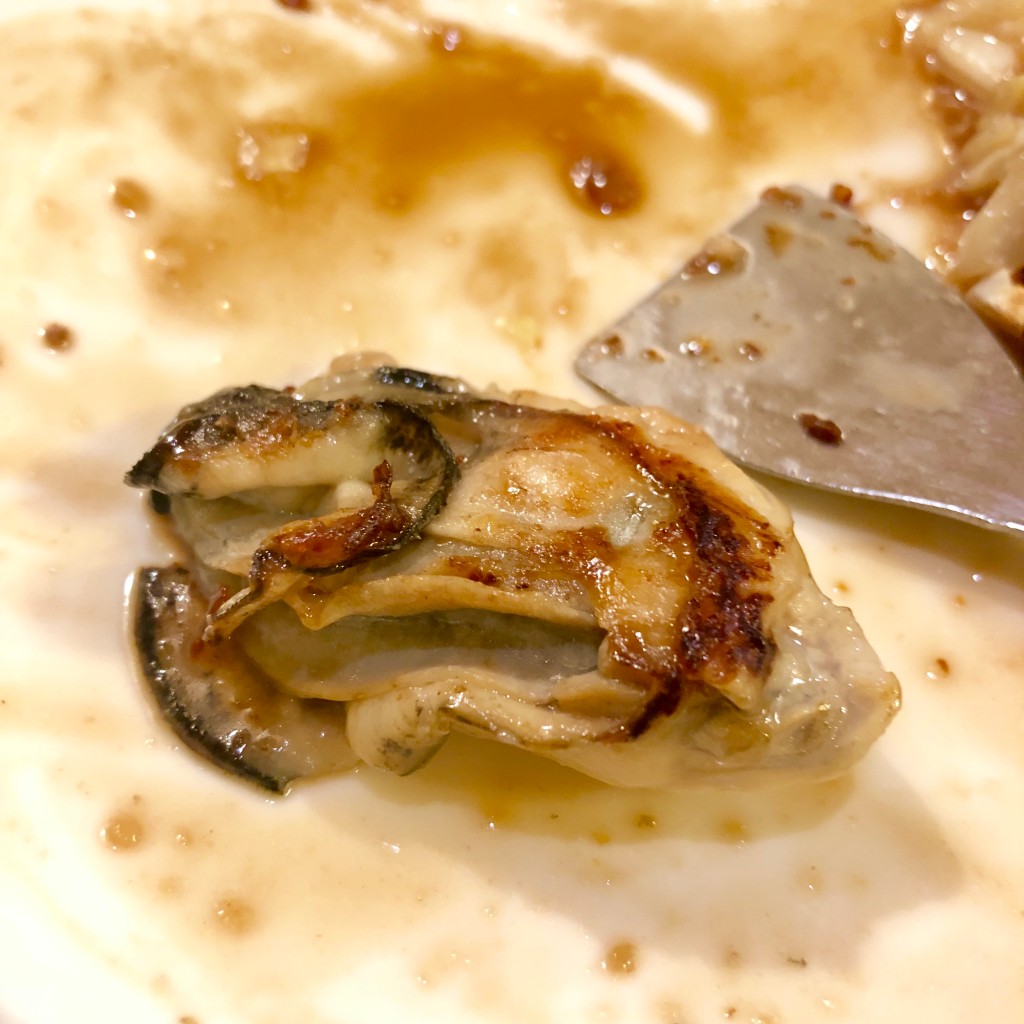 ユーザーが投稿した牡蠣のバター焼きの写真 - 実際訪問したユーザーが直接撮影して投稿した勝どきもんじゃ焼きひょうたんの写真
