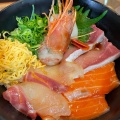 活真鯛の五色丼 - 実際訪問したユーザーが直接撮影して投稿した毛見丼もの浜丼食堂の写真のメニュー情報