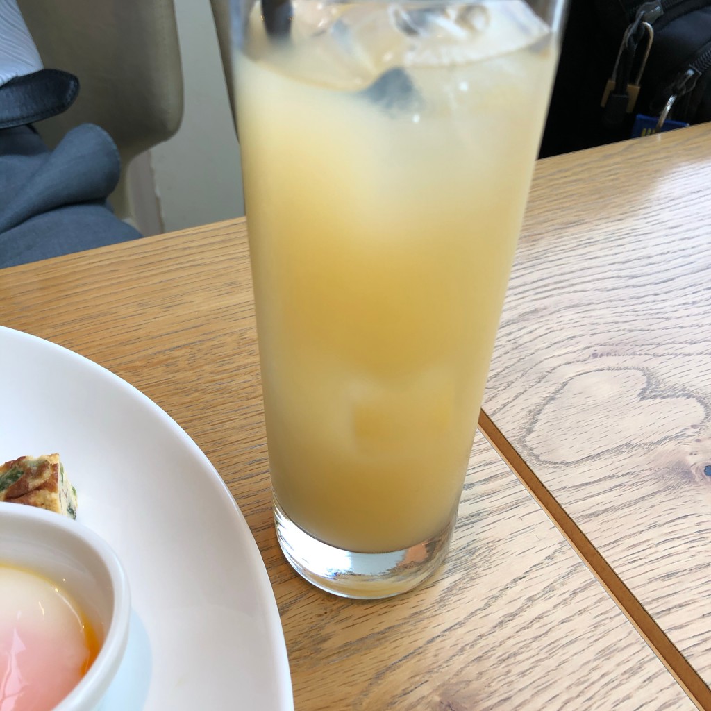 ユーザーが投稿したグレープフルーツジュースの写真 - 実際訪問したユーザーが直接撮影して投稿した大阪城イタリアンItalian Dining NATURAの写真