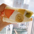 フルーツサンド - 実際訪問したユーザーが直接撮影して投稿した中十条サンドイッチsandwich&deli キリンの写真のメニュー情報