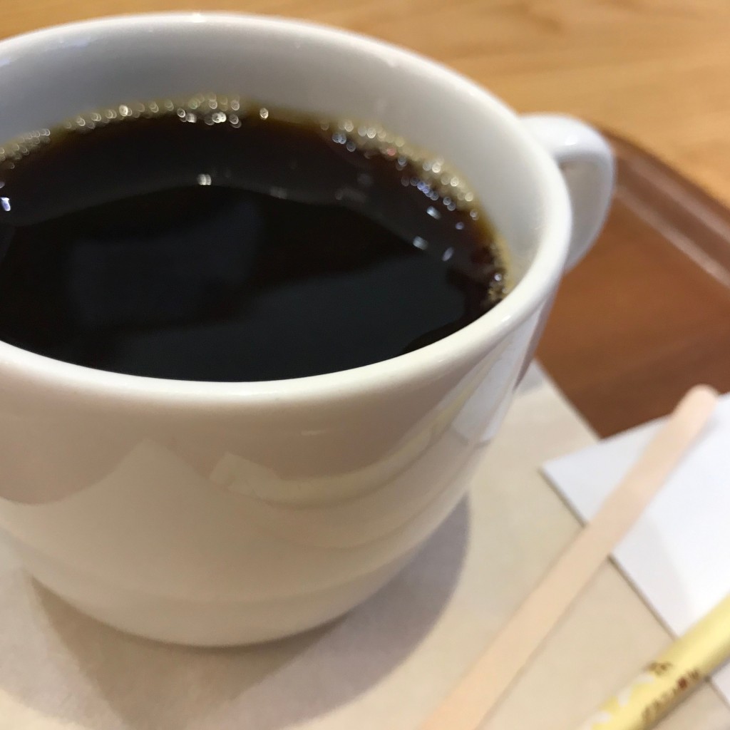 ユーザーが投稿したブレンドコーヒーの写真 - 実際訪問したユーザーが直接撮影して投稿した玉川カフェCafe MUJI 二子玉川の写真