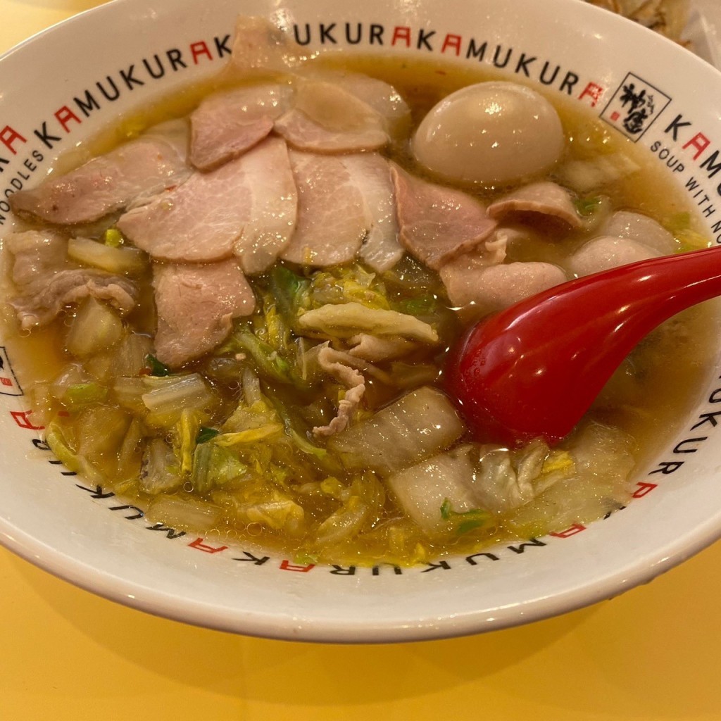 旅行が好きさんが投稿した砂ラーメン / つけ麺のお店どうとんぼり神座 イオンモール四条畷店/ドウトンボリカムクライオンモールシジョウナワテテンの写真