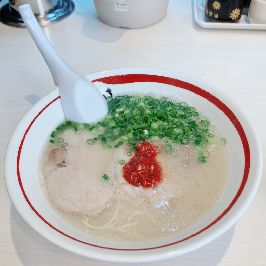 ユーザーが投稿したラーメンの写真 - 実際訪問したユーザーが直接撮影して投稿した新合川ラーメン / つけ麺一味ラーメン 久留米合川店の写真