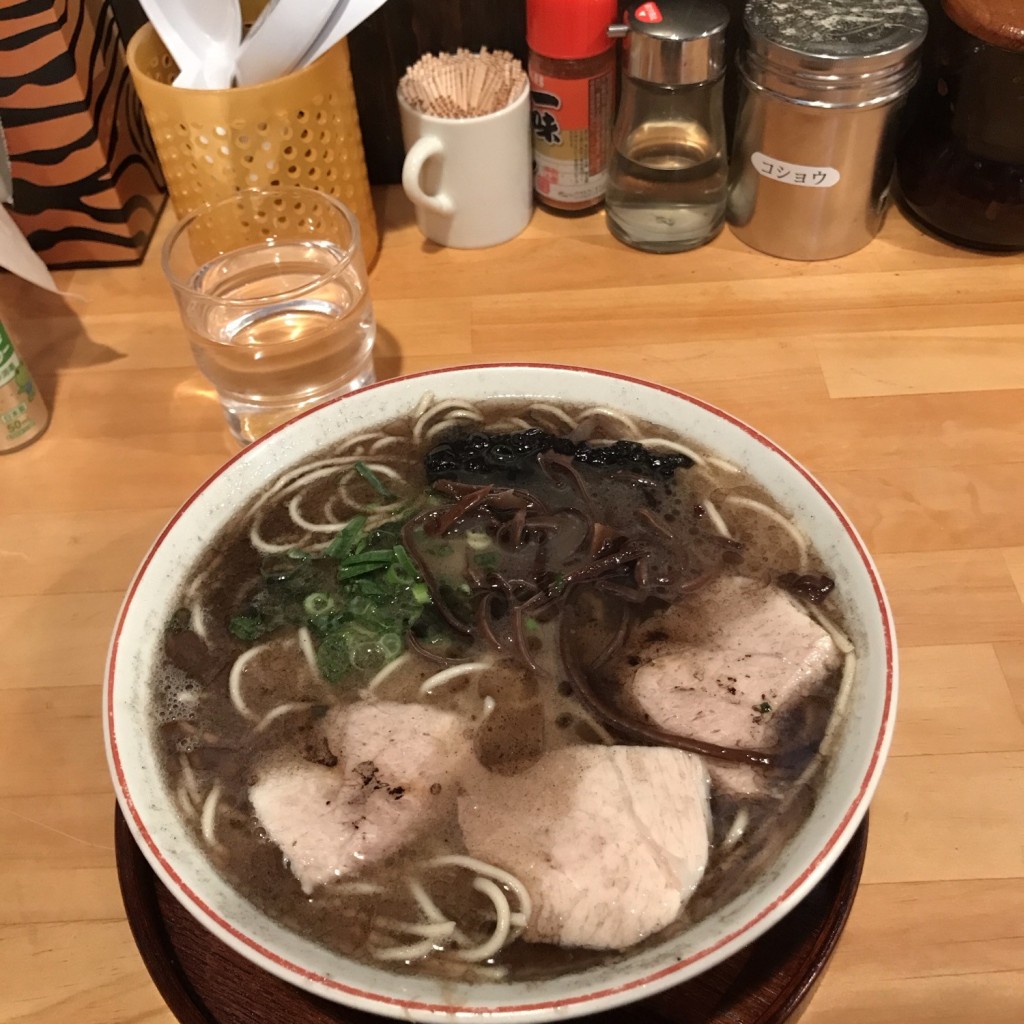 バッドバツまるさんが投稿した中神町ラーメン / つけ麺のお店天琴/ラーメンの写真