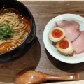 ピリ辛しお - 実際訪問したユーザーが直接撮影して投稿した城の前町ラーメン専門店松村製麺所の写真のメニュー情報