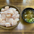 帆立丼 - 実際訪問したユーザーが直接撮影して投稿した汐見町魚介 / 海鮮料理マルトマ食堂の写真のメニュー情報