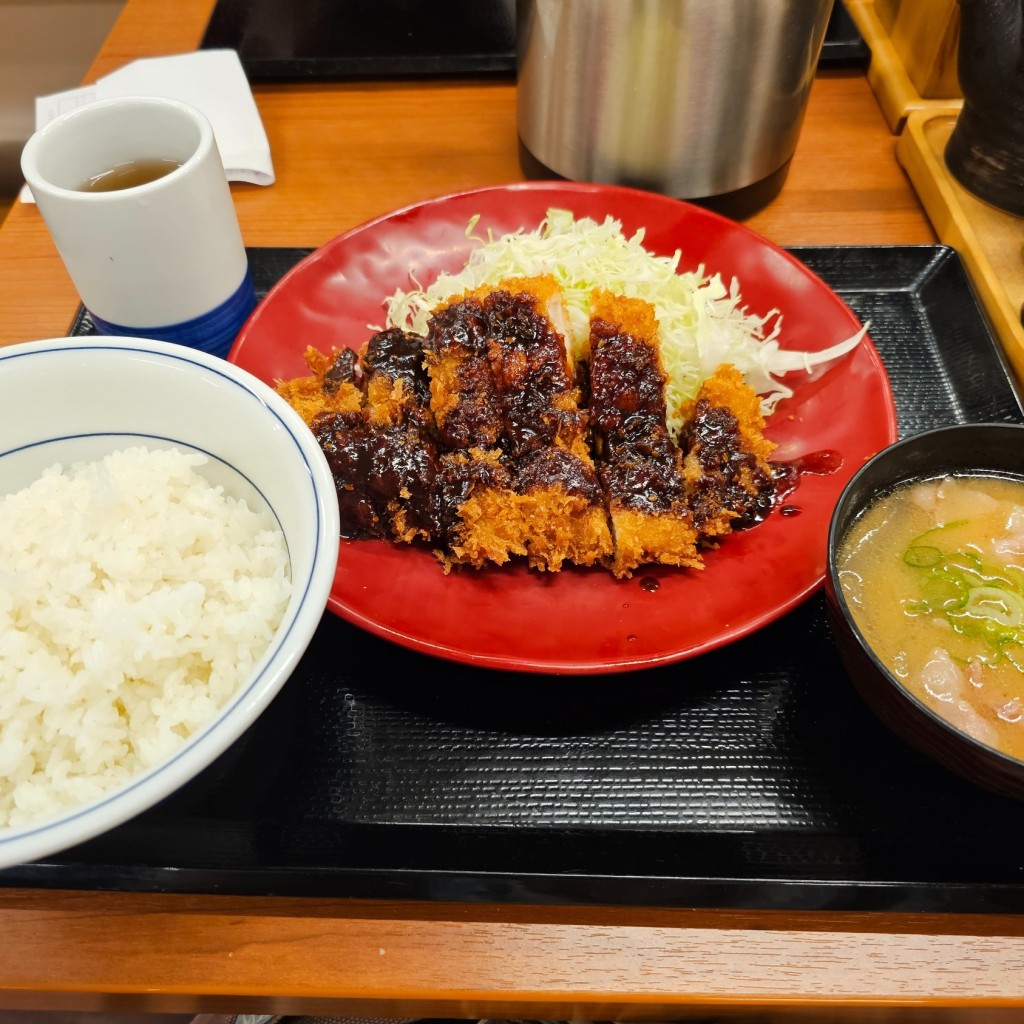 ユーザーが投稿したチキンカツ定食の写真 - 実際訪問したユーザーが直接撮影して投稿した中津とんかつごはん処 かつ庵 愛川店の写真