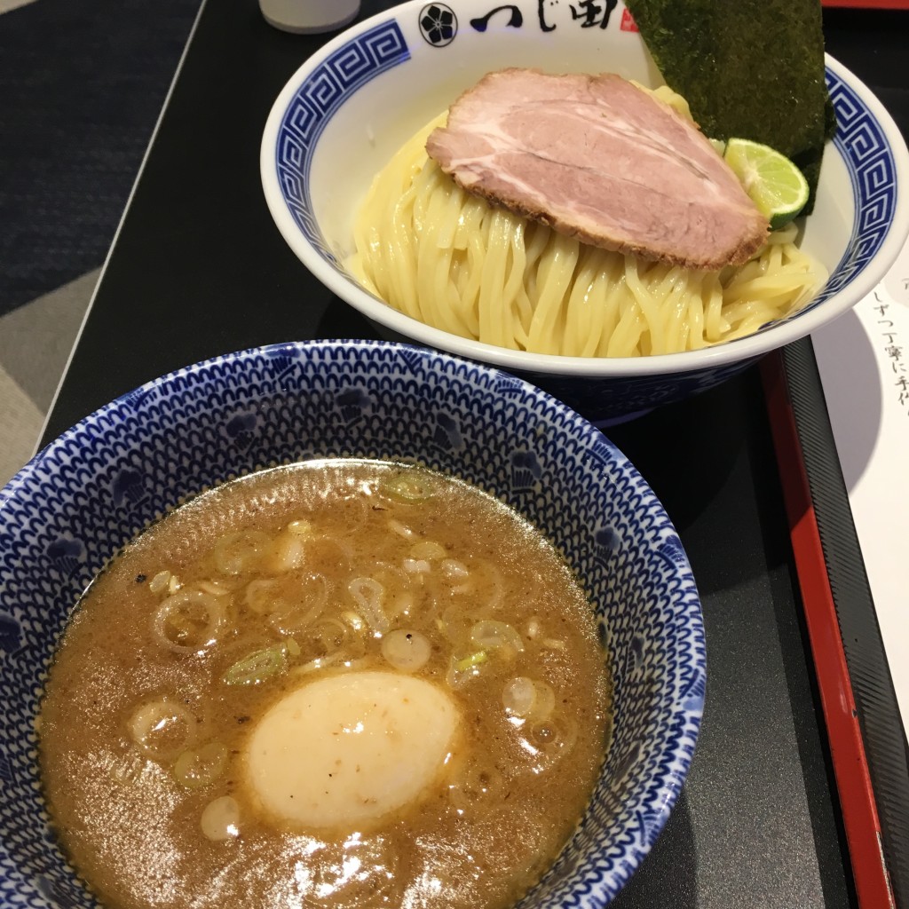 ユーザーが投稿した濃厚つけ麺の写真 - 実際訪問したユーザーが直接撮影して投稿した千里万博公園ラーメン専門店つじ田 大阪ららぽーとEXPOCITY店の写真