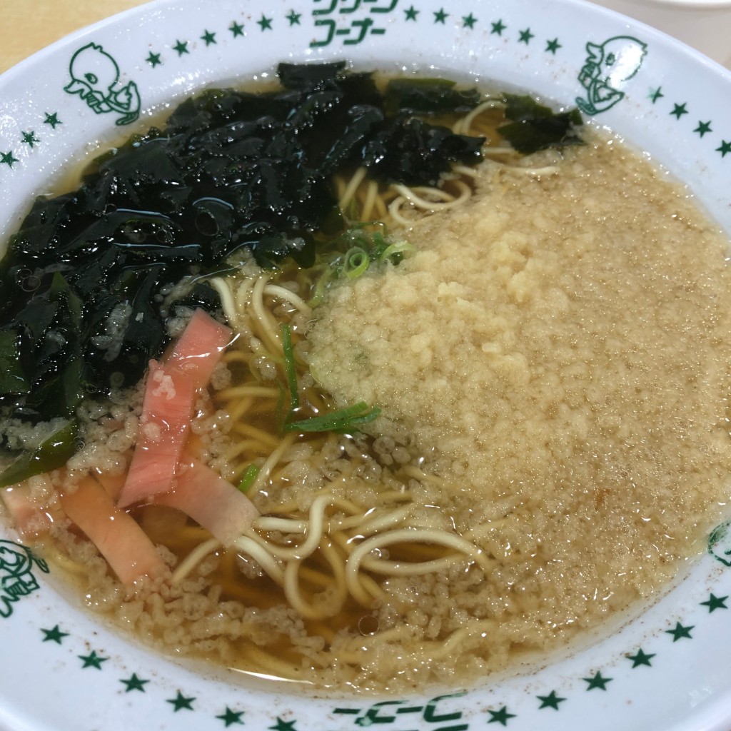 ユーザーが投稿したてんかけラーメンの写真 - 実際訪問したユーザーが直接撮影して投稿した新生町定食屋グリーンコーナー イズミヤ店の写真