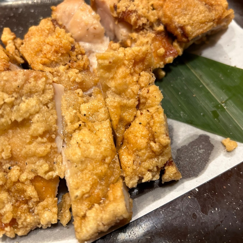 ユーザーが投稿した若鶏わらじ揚げの写真 - 実際訪問したユーザーが直接撮影して投稿した宮前平居酒屋台所料理 たまいの写真