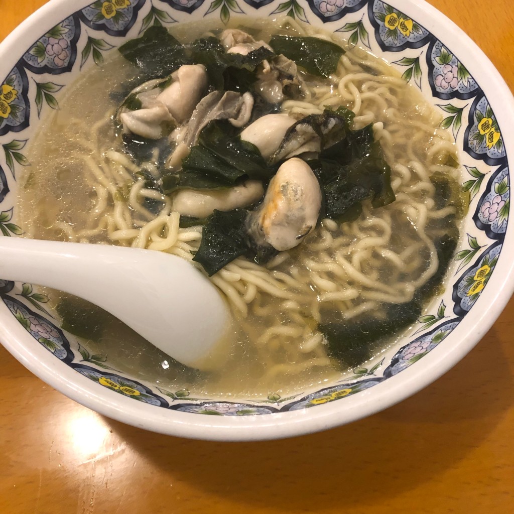 ユーザーが投稿した冬かきラーメンの写真 - 実際訪問したユーザーが直接撮影して投稿した東大宮中華料理揚州商人 東大宮店の写真