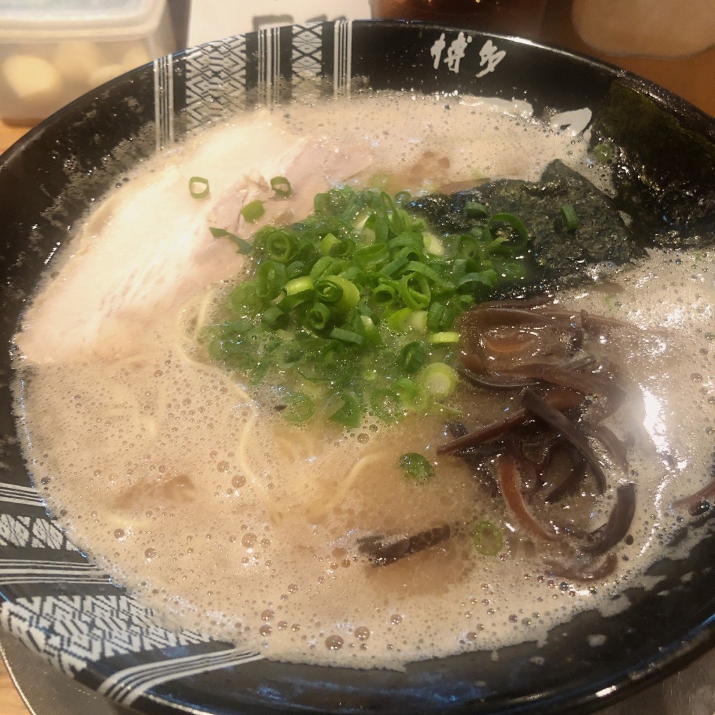 ユーザーが投稿したラーメンの写真 - 実際訪問したユーザーが直接撮影して投稿した祇園町ラーメン / つけ麺博多一双 祇園店の写真