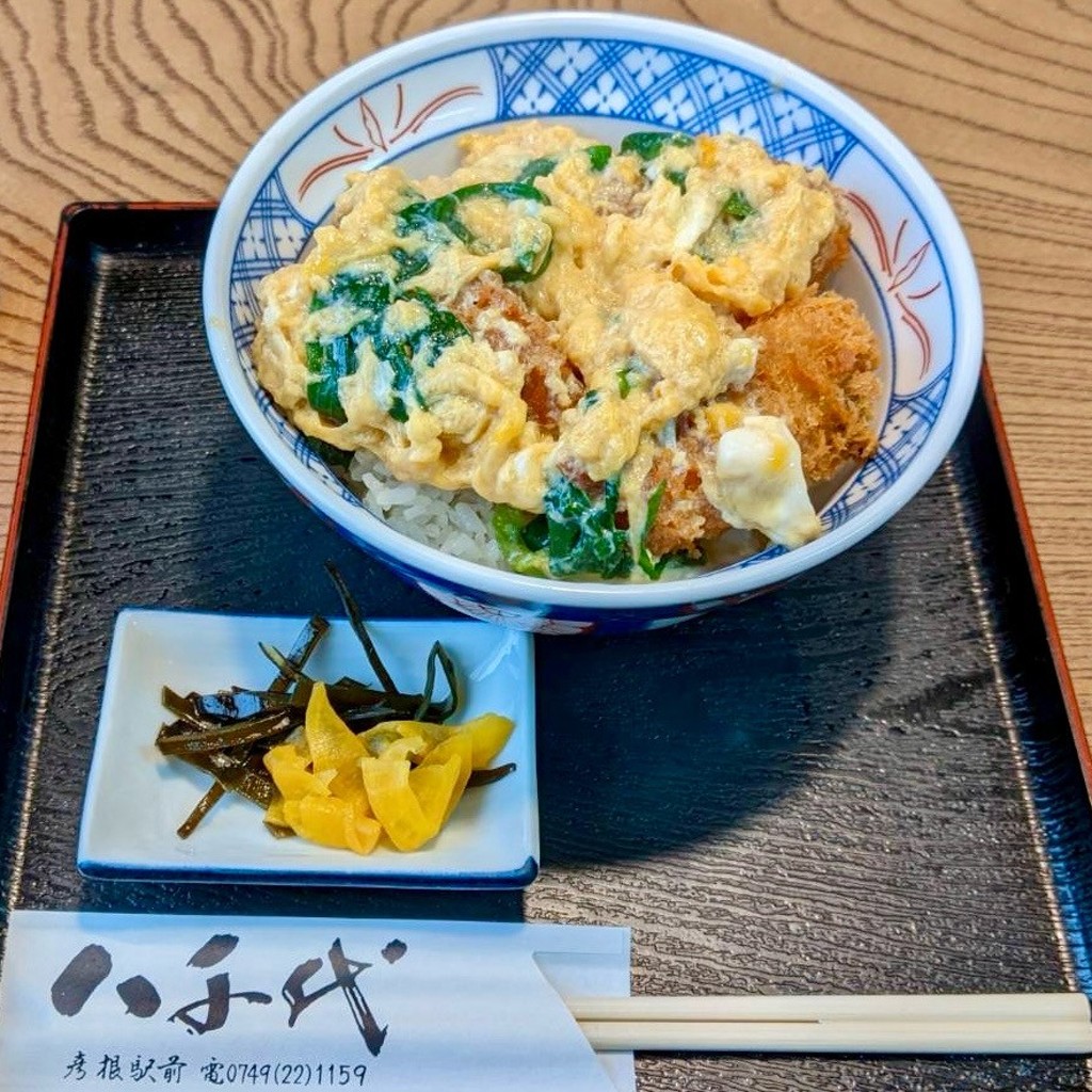 ユーザーが投稿したカキとじ丼の写真 - 実際訪問したユーザーが直接撮影して投稿した旭町定食屋八千代 彦根駅前店の写真