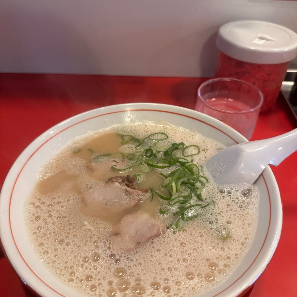 福岡のきゅうりさんが投稿した中洲ラーメン専門店のお店長浜ラーメン 長浜亭の写真