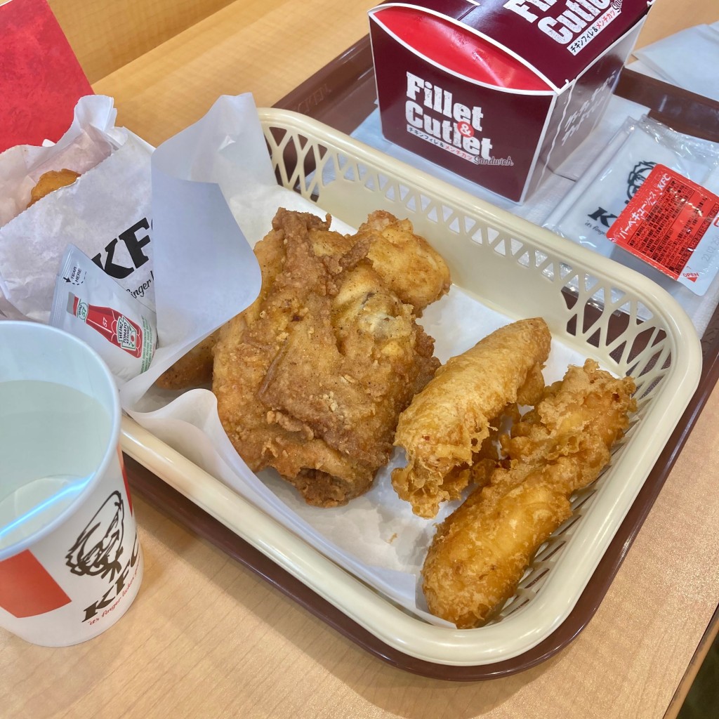 実際訪問したユーザーが直接撮影して投稿した花堂南ファミリーレストランKFC 福井ベル店の写真