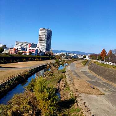 実際訪問したユーザーが直接撮影して投稿した学園町河川大正川の写真