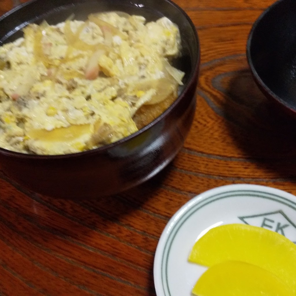 ユーザーが投稿したカツ丼の写真 - 実際訪問したユーザーが直接撮影して投稿した多度町多度定食屋紅葉屋の写真