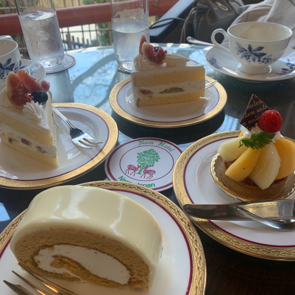 ユーザーが投稿した期間限定ケーキの写真 - 実際訪問したユーザーが直接撮影して投稿した高畑町紅茶専門店奈良ホテル ティーラウンジの写真
