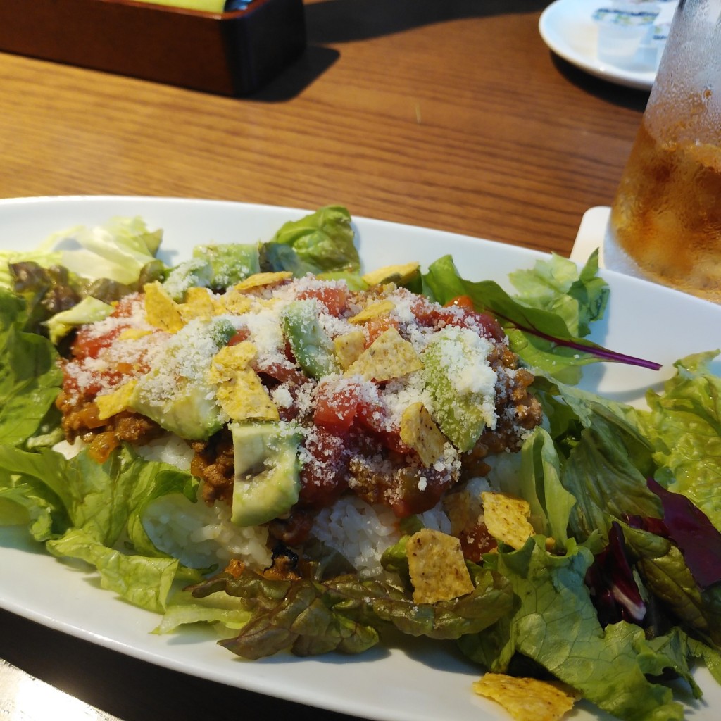 ユーザーが投稿したLunch タコライスの写真 - 実際訪問したユーザーが直接撮影して投稿した権太坂ハワイ料理ラ・オハナ 権太坂店の写真