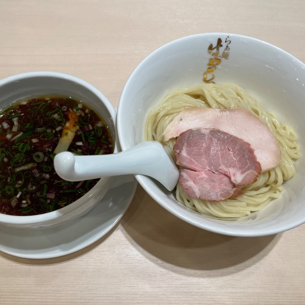 ユーザーが投稿したつけ麺の写真 - 実際訪問したユーザーが直接撮影して投稿した西町ラーメン専門店らぁ麺はやし田 味の素スタジアム店の写真