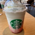 スターバックス ストロベリー フラペチーノ - 実際訪問したユーザーが直接撮影して投稿した信濃カフェスターバックスコーヒー 千歳信濃店の写真のメニュー情報