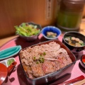 実際訪問したユーザーが直接撮影して投稿した梅田牛丼ビフテキ重・肉飯 ロマン亭 エキマルシェ大阪店の写真