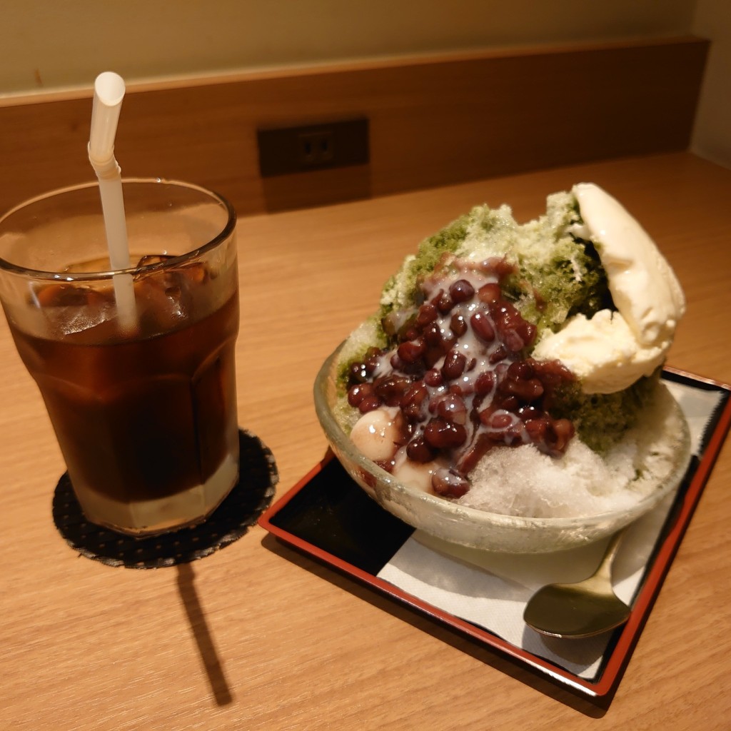 ユーザーが投稿したアイスコーヒーの写真 - 実際訪問したユーザーが直接撮影して投稿した大通西カフェUCCカフェプラザ 札幌オーロラタウン店の写真