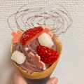 実際訪問したユーザーが直接撮影して投稿した巣鴨クレープPatisserie Swallowtail Maji Crepeの写真