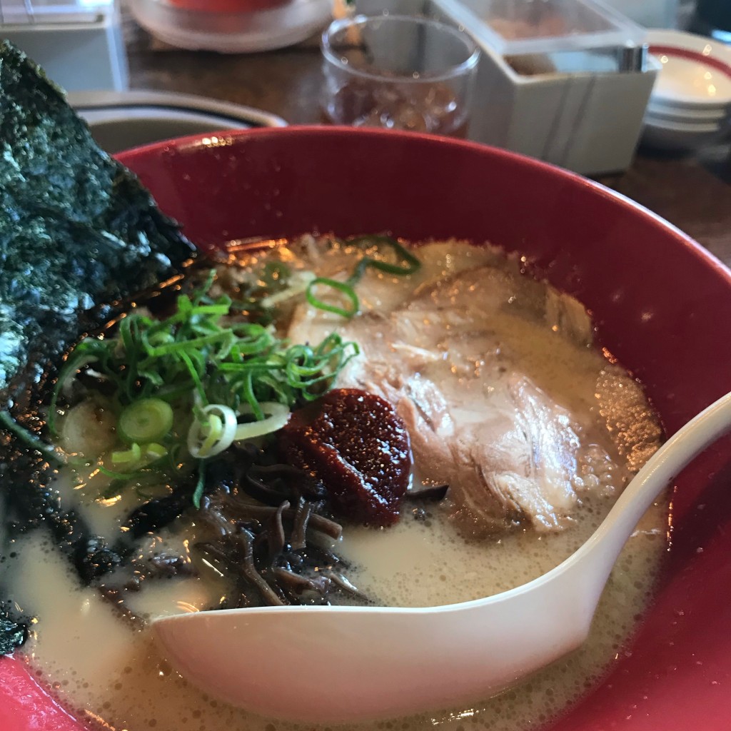 食いしん坊カバオ_フォロバしますさんが投稿した西早稲田ラーメン専門店のお店博多 一風堂 高田馬場店/いっぷうどうの写真