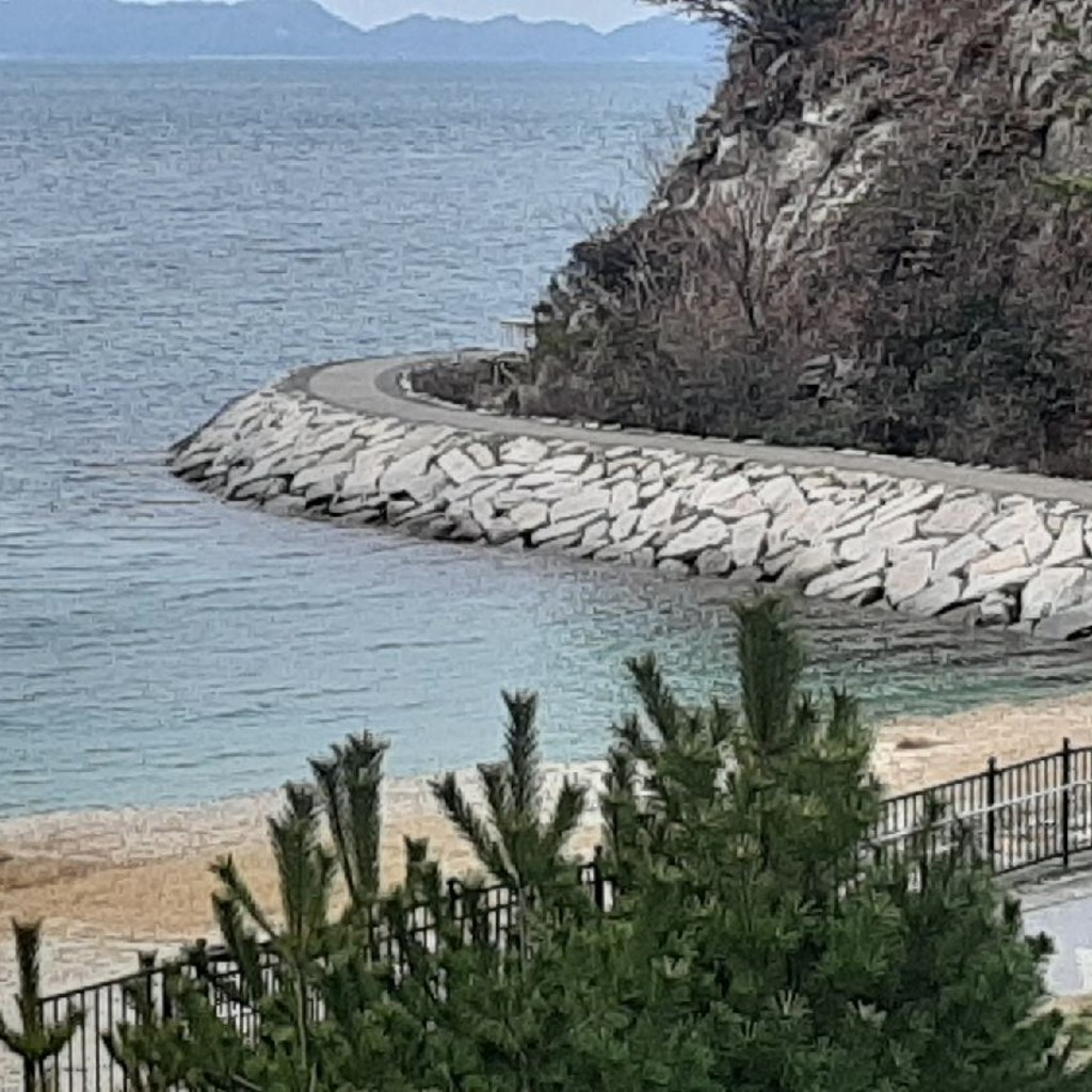 実際訪問したユーザーが直接撮影して投稿した大浦海水浴場 / 海浜風早の長浜海岸の写真