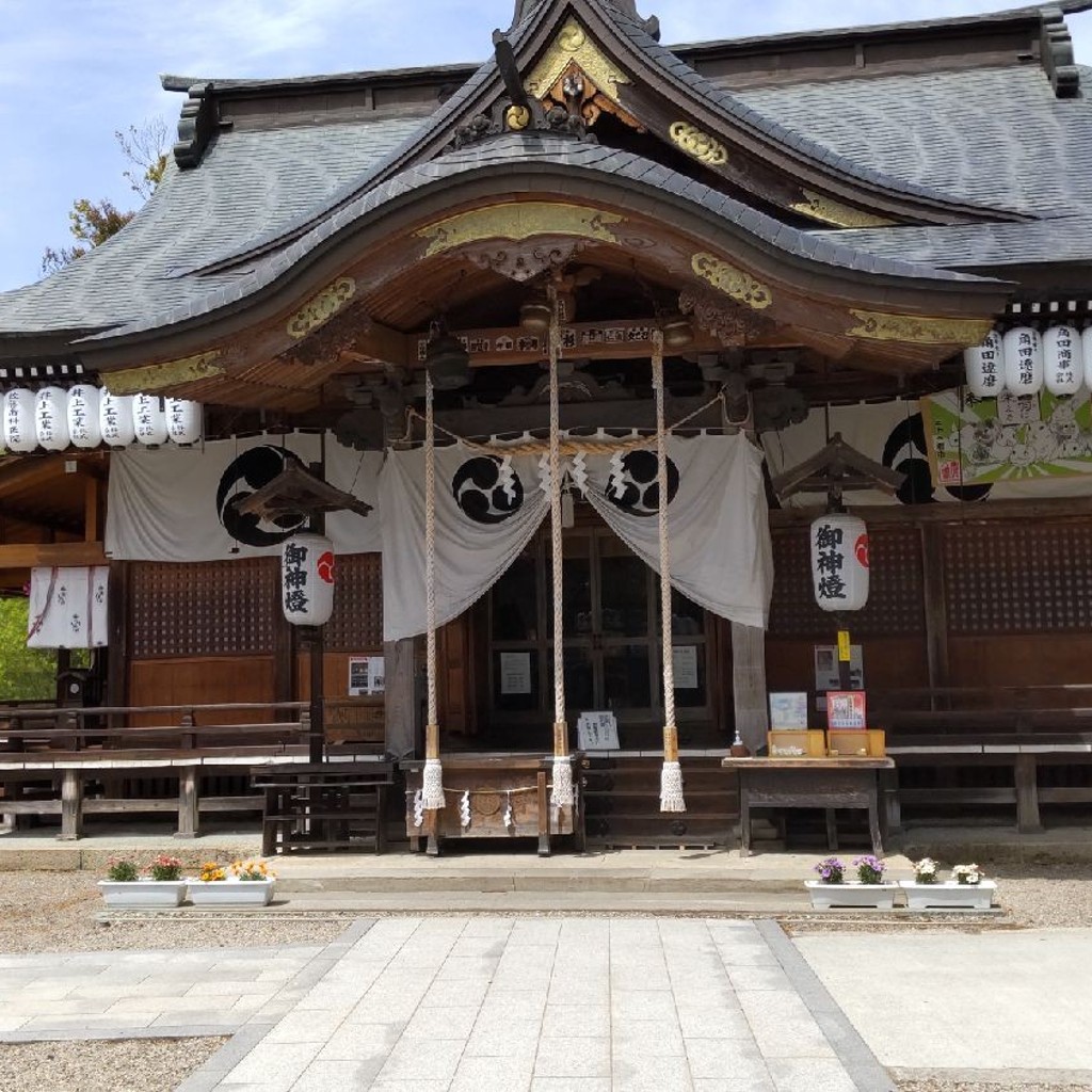 実際訪問したユーザーが直接撮影して投稿した八幡町神社寒河江八幡宮の写真