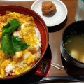 香草美水鶏親子丼 - 実際訪問したユーザーが直接撮影して投稿した下石井鶏料理鶏三和 イオンモール岡山店の写真のメニュー情報