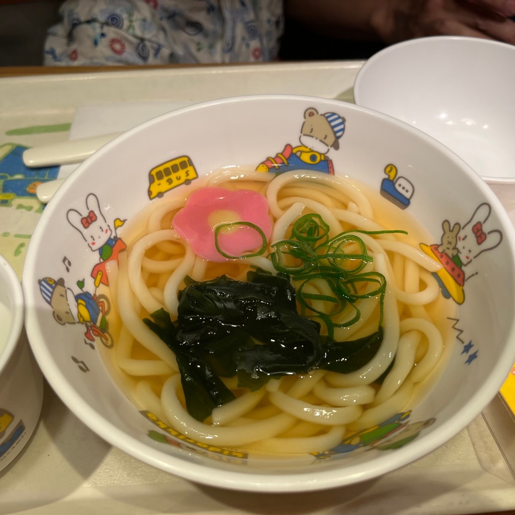 ユーザーが投稿したお子様うどんの写真 - 実際訪問したユーザーが直接撮影して投稿した宝町ファミリーレストランどんと 広島店の写真