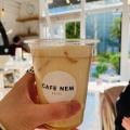 豆乳きなこラテ - 実際訪問したユーザーが直接撮影して投稿した南麻布カフェNem Coffee & Espressoの写真のメニュー情報