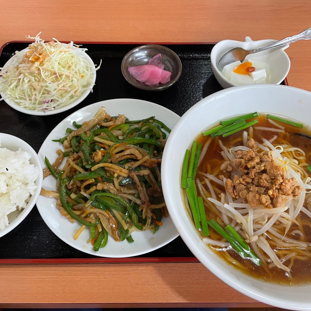 ツキノワグマの葵さんが投稿した初生町台湾料理のお店中華食府の写真