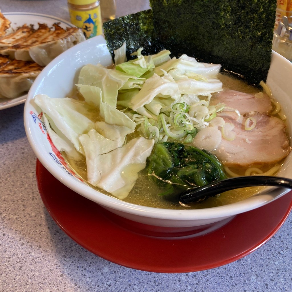 ユーザーが投稿したとんこつ醤油ラーメンの写真 - 実際訪問したユーザーが直接撮影して投稿した穂高ラーメン専門店みんなのテンホウ 穂高店の写真