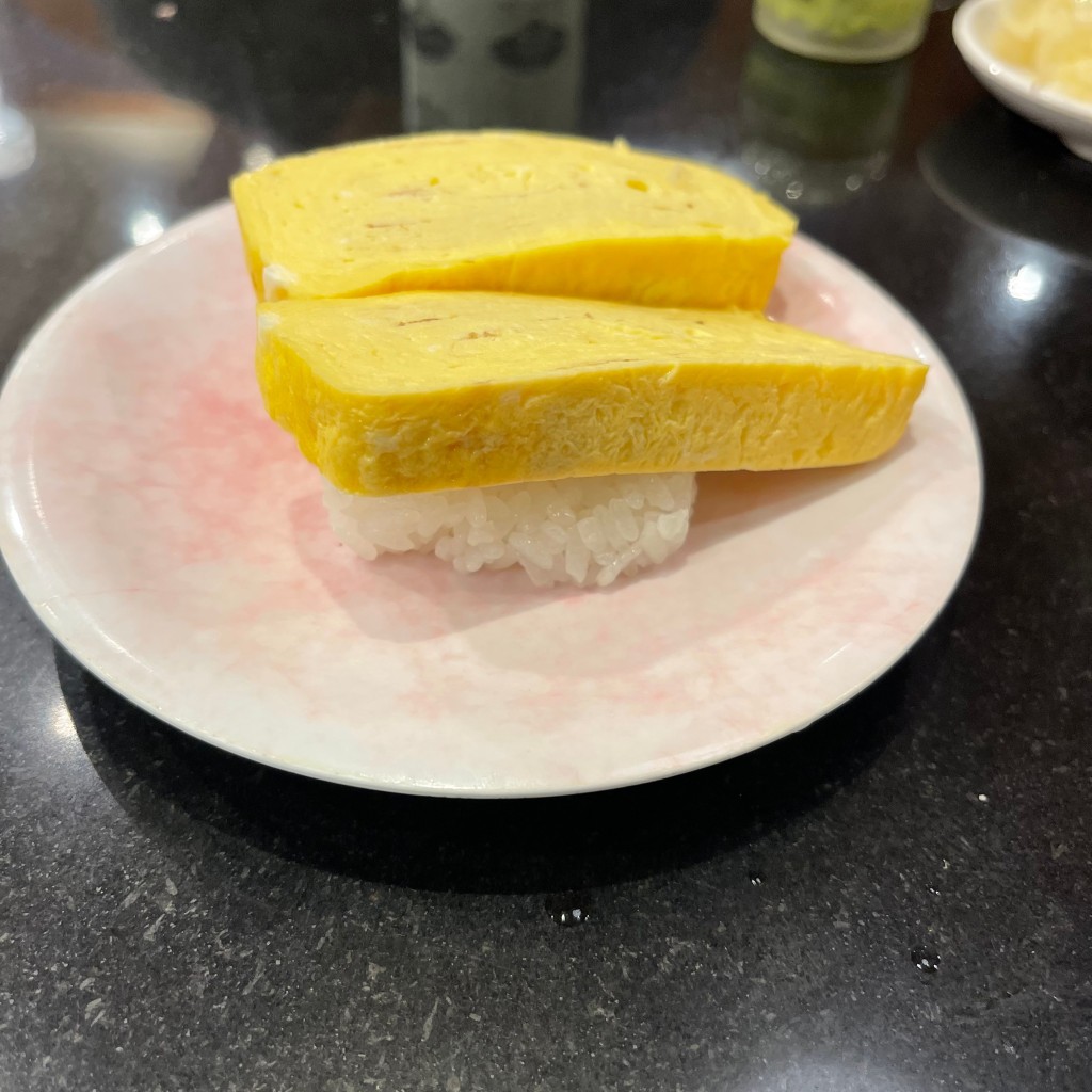 ユーザーが投稿したピンク皿の写真 - 実際訪問したユーザーが直接撮影して投稿した木川町回転寿司なごやか亭 草津木川店の写真